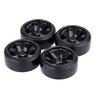 4Pcs Wear-resistant Crush-resistant Hard Tyre 1/10 Drift Car Tires Replacement for TRX HSP Tamiya HPI Kyosho On-Road Drifting Car