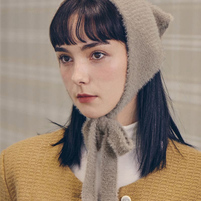 

VARZAR Vazal Label Вязаная бандана бежевая FREE