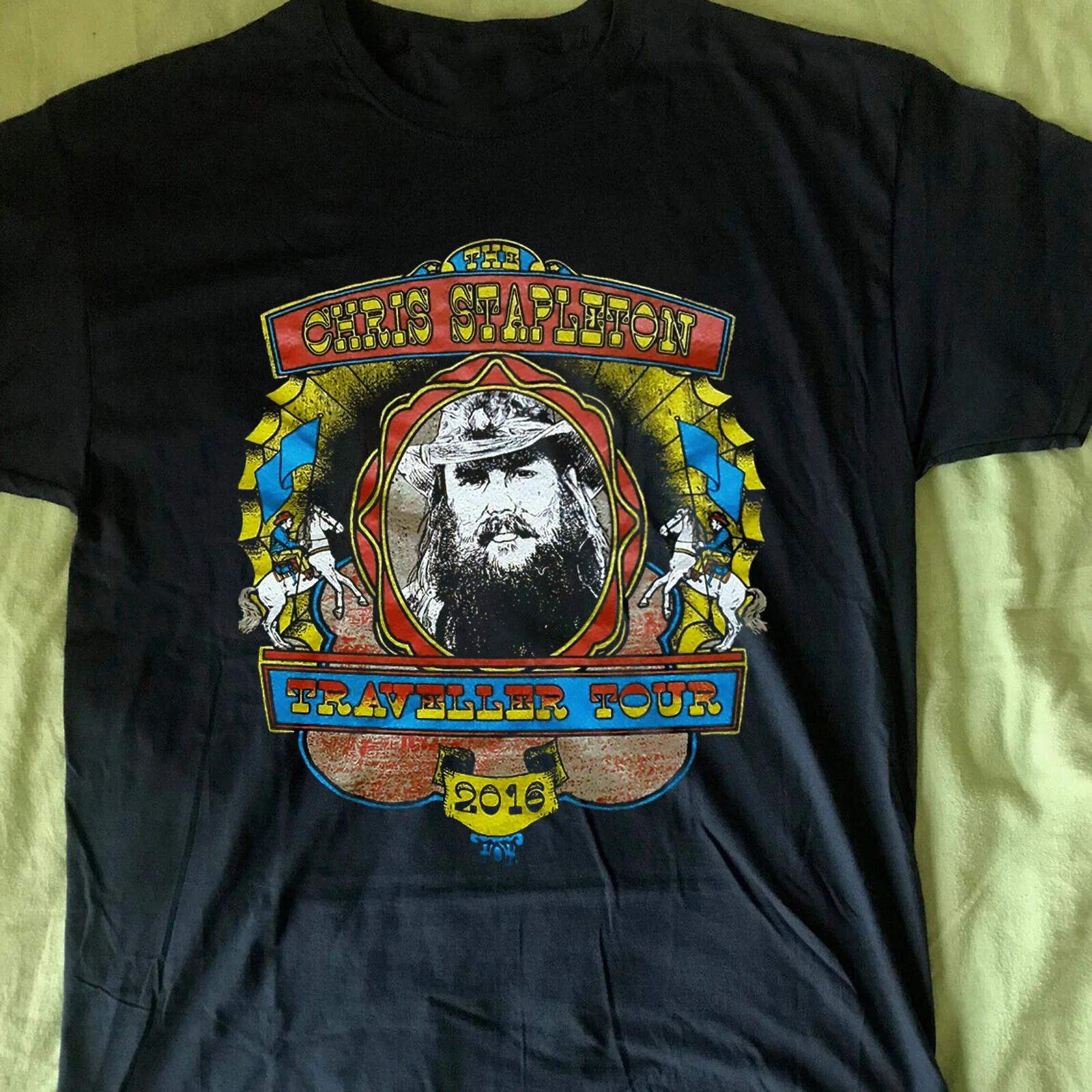Chris Stapleton Shirt Chris Stapleton Black T-shirt Unisex S5XL VN3377 XL
