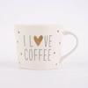 Coffee Mug - GRAFIK-WERKSTATT - 61565 - Real Gold Finish - 420 Ml - Printed I Love Coffee