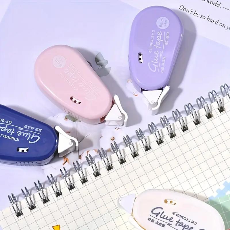 Double Sided Adhesive Dot Tape DIY Scrapbook Collage Album Stationery Roller Tape