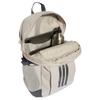 Adidas Power 26.5L Breathable Mesh Back Panel Design Backpack Unisex Backpack Beige KE3779