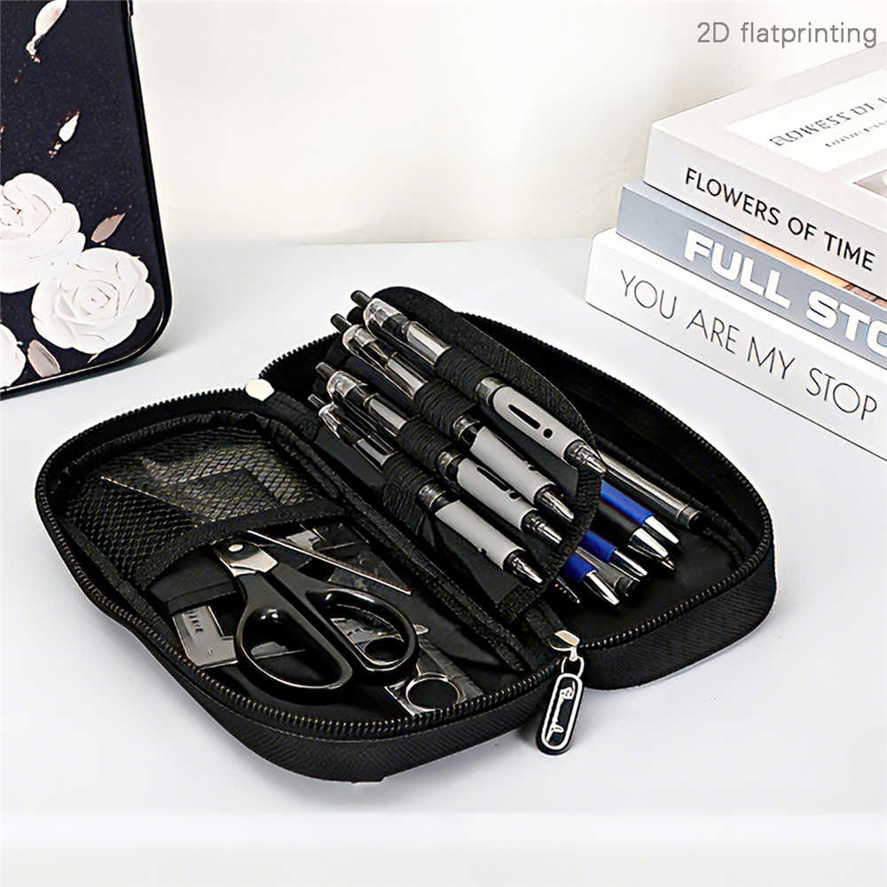Fortnite Cartoon Lightweight Multi-Function Pencil Pouch, Unisex Kids Aged 6-14 Light Portable Student Stationery Storage Case