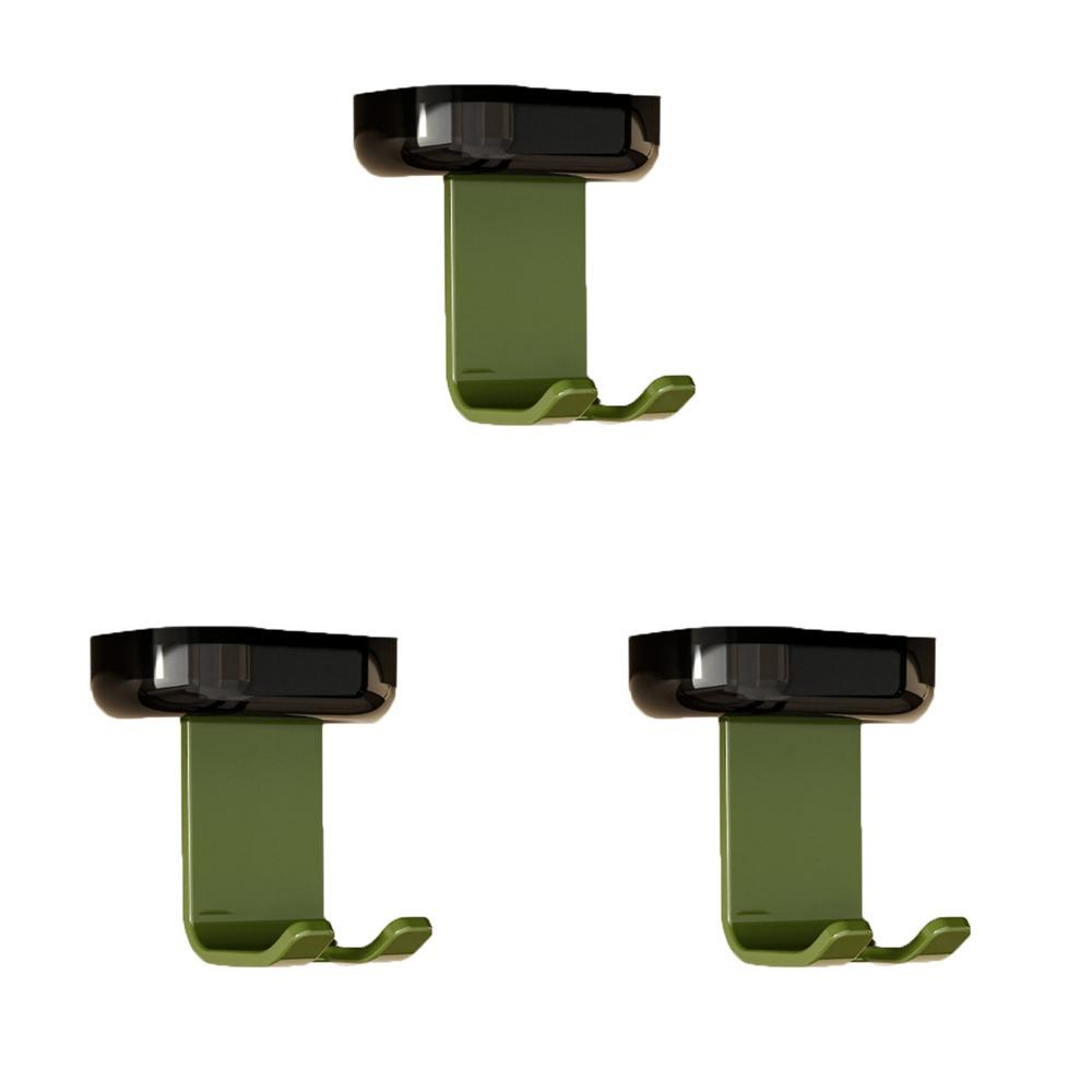 3Pcs Antique Style Electric Toothbrush Storage Hook Wall Mounted Toothpaste Organizer  Bathroom