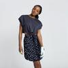 As Platform Aw21Tn03 Tie Crop Top_Dark Navy