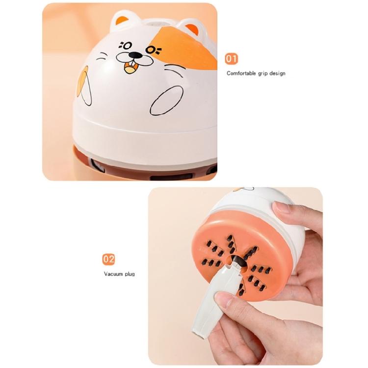 Small Desktop Vacuum Cleaner Desk Vacuum Cleaner Desk Vacuum Sweeper for Cleaning Waste Crumb Accessories
