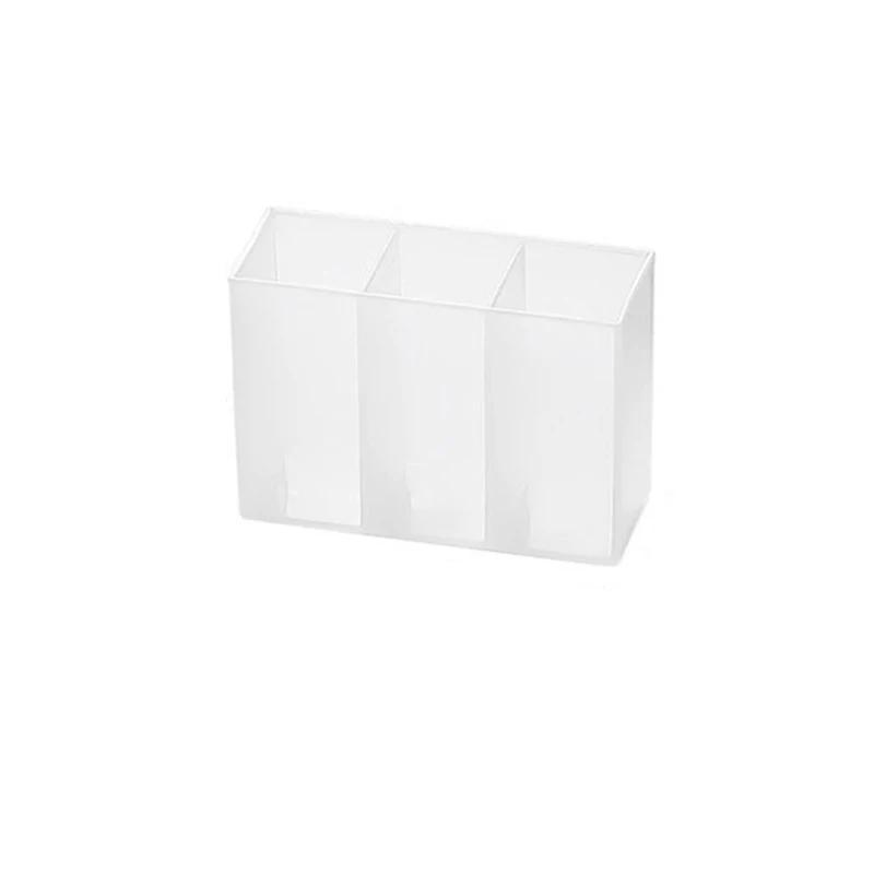 

Вращающийся на 360 градусов держатель для кистей для макияжа с крышкой, прозрачный пылезащитный контейнер для кистей для макияжа, для туалетного столика, для ванной комнаты, для хранения косметики