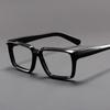 Fashion Thicken Acetate Glasses Frame Men Women Luxury Brand Design High-end Retro Vintage Square Eyeglasses Frame Fake Glasses