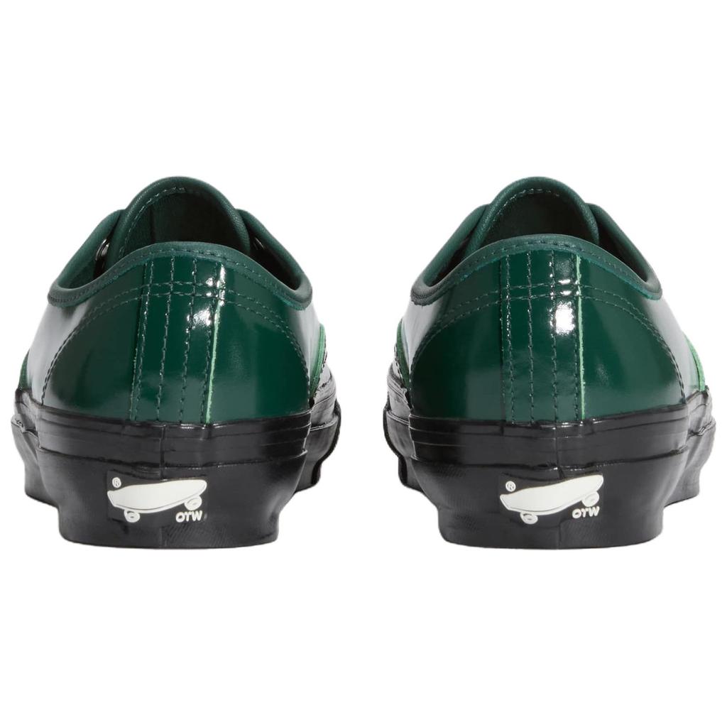 Men's Sneakers Vans OTW Authentic 44 Siped Vibram Gloss Leather Brogue Emerald Green Emerald Green/Black