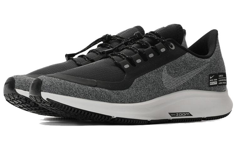 Baskets Femme Nike Air Zoom Pegasus 35 RN Shield Noir (aux femmes) Gris Foncé Noir/Blanc