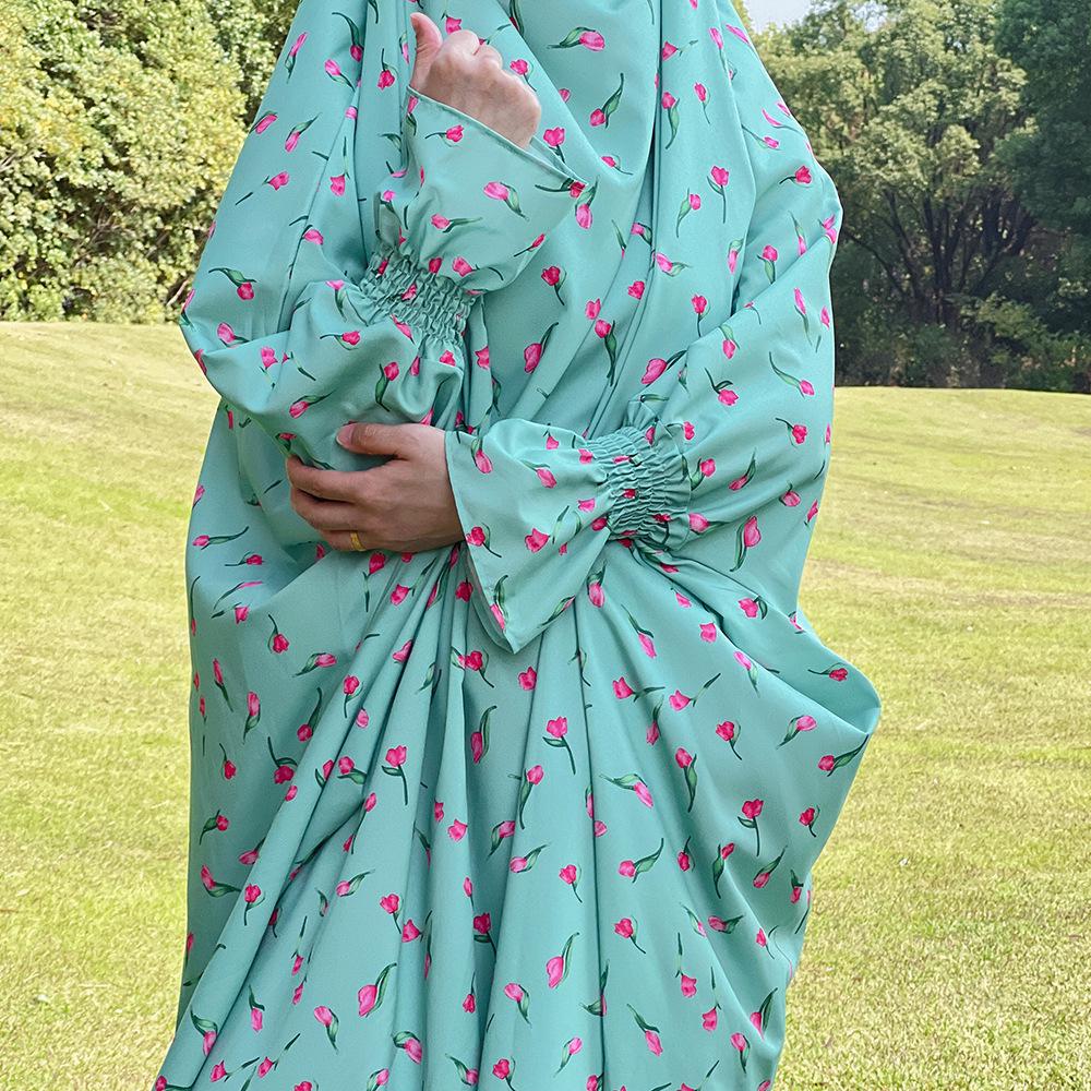 Loriya Middle East Print Dress LR545
