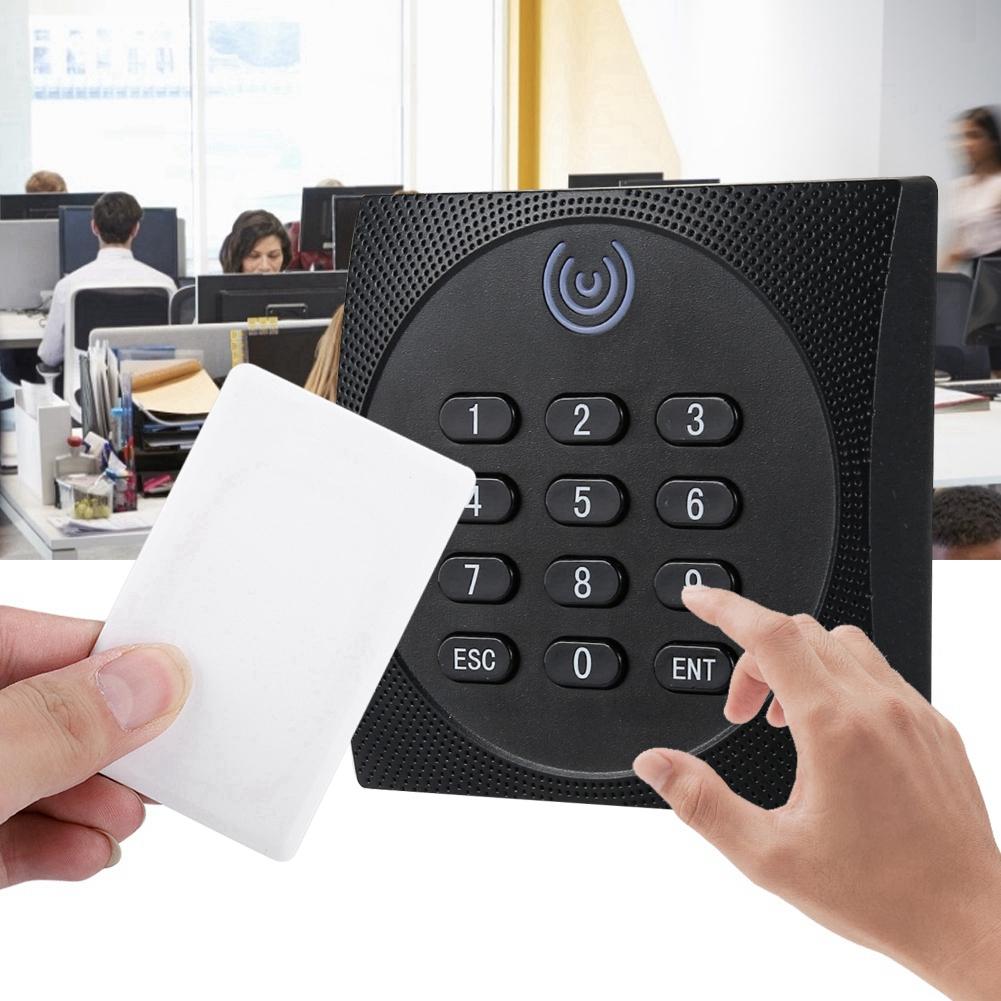 125KHz WG26 RFID Waterproof ID Password Keypad Access Control System Card Reader