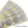 200 Stück Goldene Silberne Runde Zahnrad Aufkleber Selbstklebend 45mm Größe Präge Stempel Requisite Geschenkverpackung Umschlag Karten Dekoration ZYF