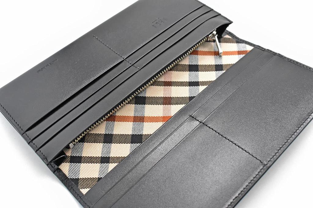 Daks Luxe Herren Langbörse, Schwarz