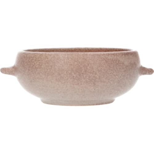 Aito Seisakusho "Kitchen Tools" Soup Bowl, Heat-Resistant, Oven-Safe, Approx. 15 x 13 cm, Microwave- and Dishwasher-Safe, Brown, Mino Ware, Made in Ja
