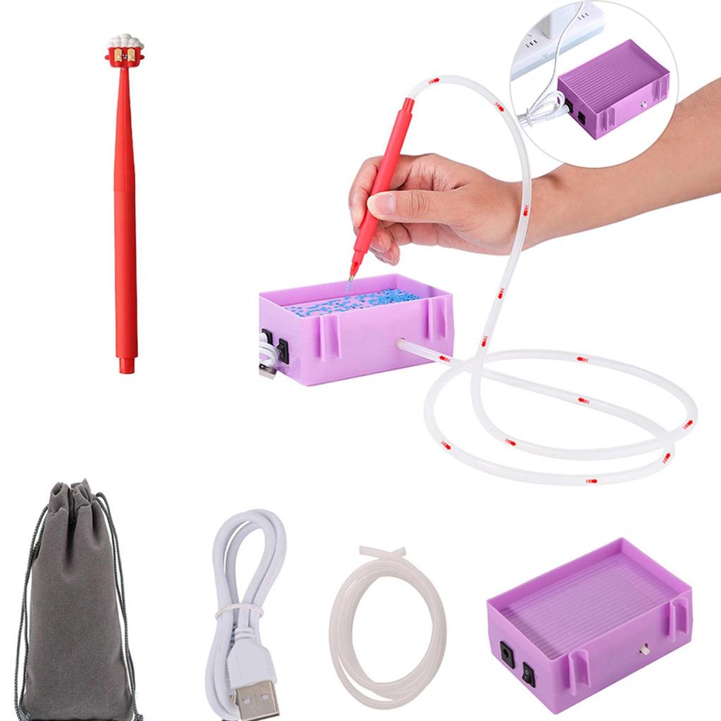 Electric Diamond Painting Pen USB-Powered Vacuum Suction Pen Diamond Painting Dot Drilling Pen Diamond Painting Accessoires