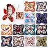 Women's Silk Scarf Business Dress Neck Protector Professional Mobile Telecom Banking Stewardess Small Square Scarf Women's Scarf Shawl Fashion