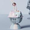 Hanger Fan Adjustable 3-Speed Wind Modes Portable Hanging Neck Small Fan Cartoon Elephant Design Circus Bells Shape Cooling