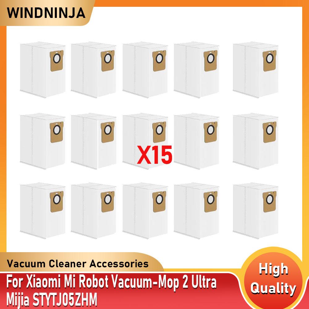 For Xiaomi Mi Robot Vacuum-Mop 2 Ultra Mijia STYTJ05ZHM Trash Bag Spare Parts Vacuum Cleaner Dust Bag Kitfort Home Appliance