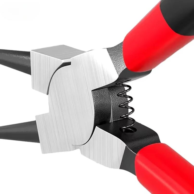 5-In Circlip Pliers,Needle nose Pliers Retaining Ring Pliers for Removing Installing Puller Locking Rings Shafts