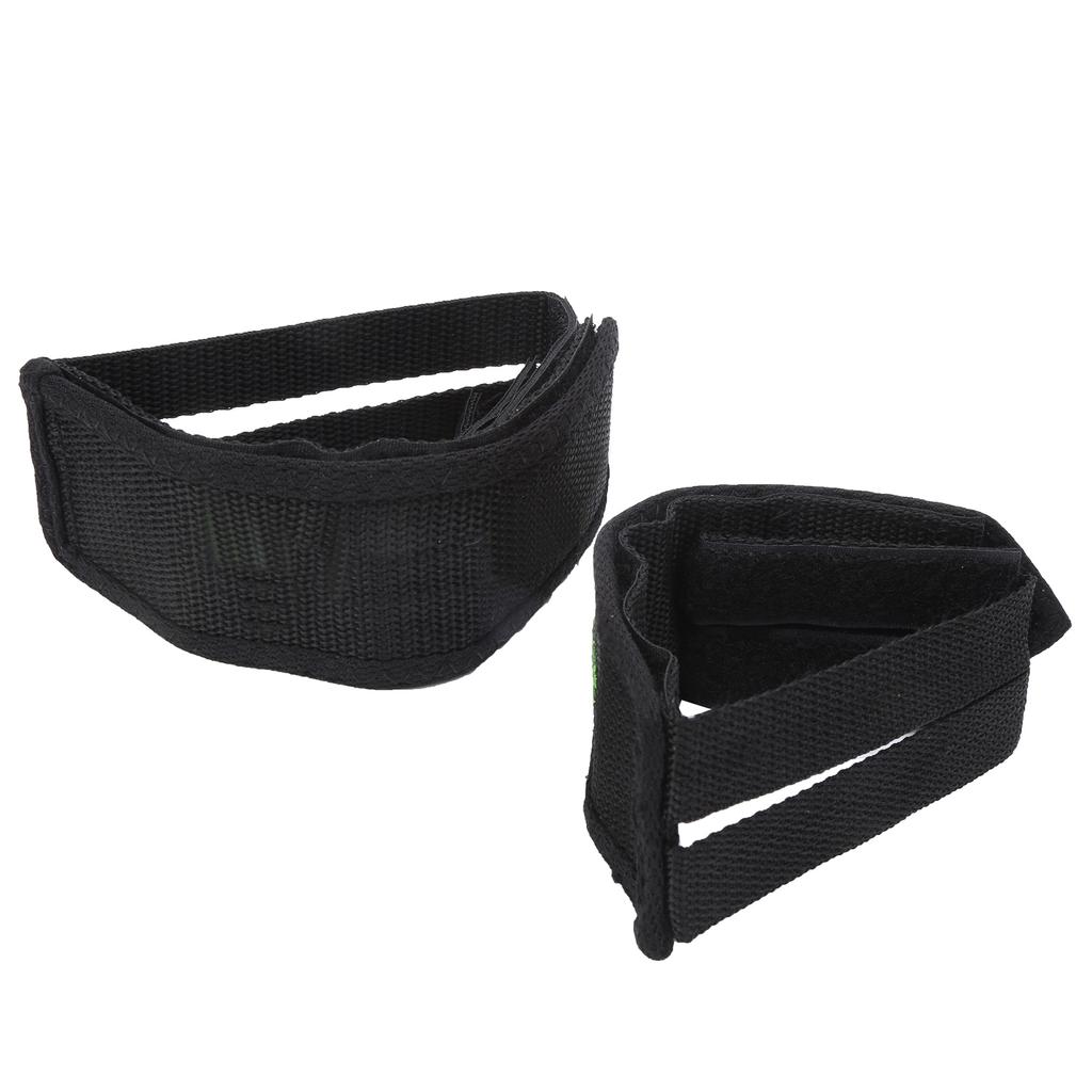 1Pair Canvas Bicycle Pedal Straps Toe Foot Cover Clip Belt Double Hook and Loop Fasteners