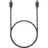 USB-C Power Delivery Cable - 100W - 1 Meter - Black - Fast Charging - Braided - Flexible - Durable - Recycled Plastic