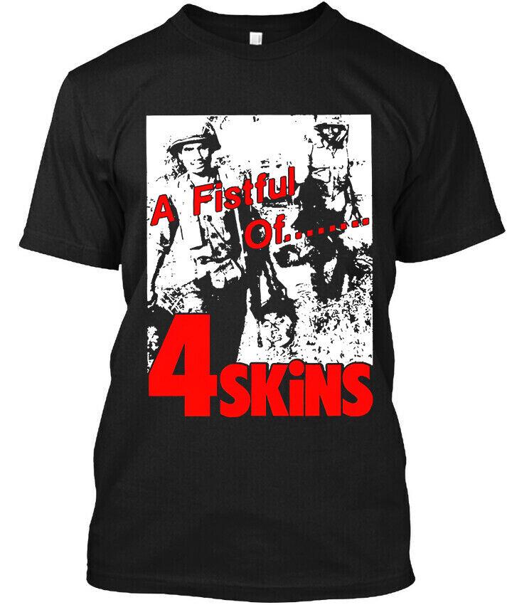 

The 4-Skins A Fistful Of 4-Skins Футболка Топы Футболка S-4XL 3XL