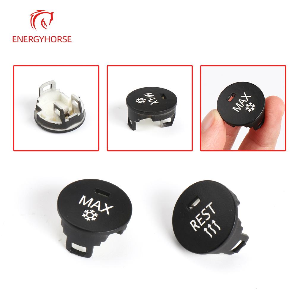Buton comutator panou aer condiționat Capac butonului de comandă centrală MAX AUTO OFF REST Ventilatie scaun pentru BMW Seria 5 E60