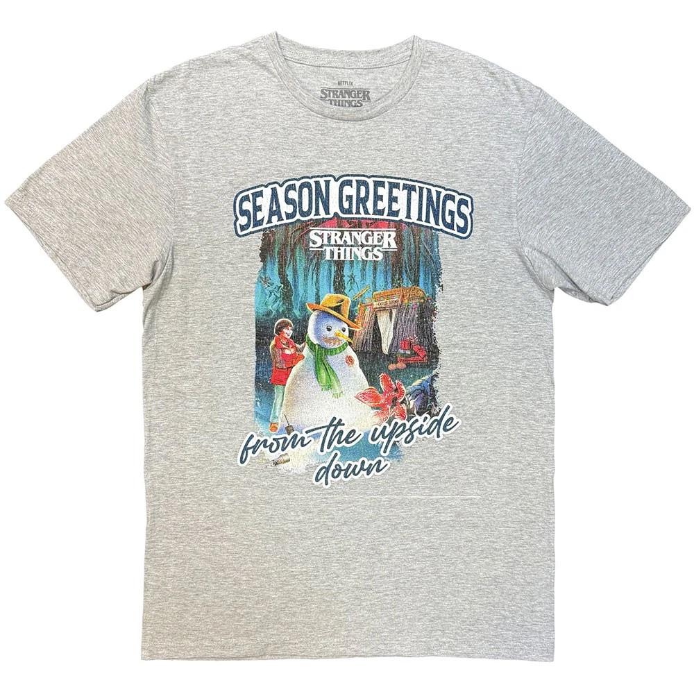 Stranger Things Greetings T-shirt voor mannen S