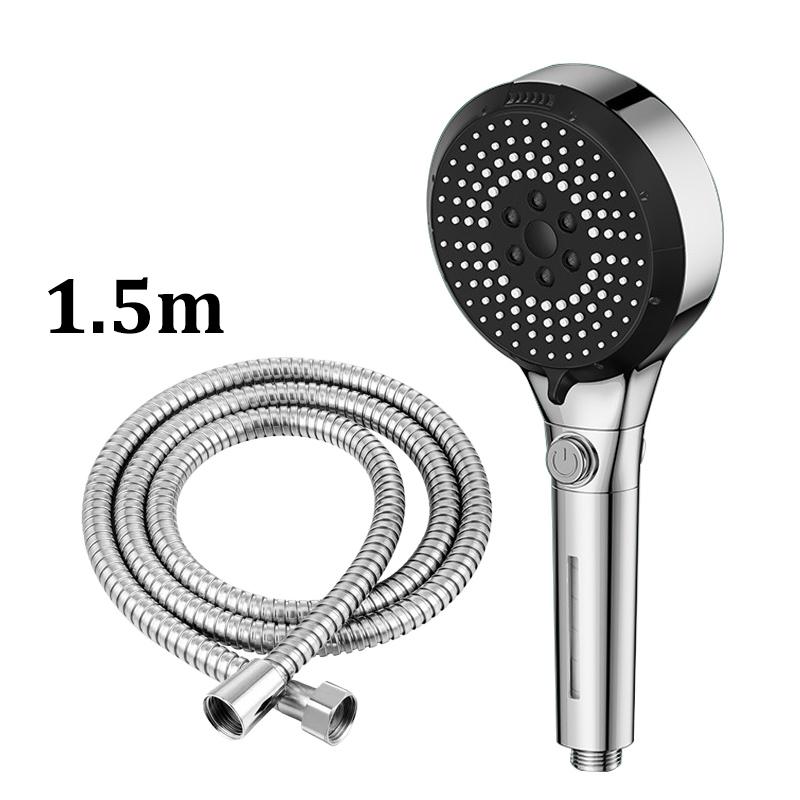 Booster Nozzle 6 Modes Shower Multifunctional Adjustable Large Panel Bath Home Bathroom Large Water Volume Shower Set