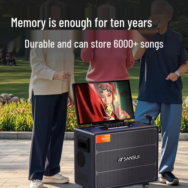 SANSUI Portable KTV Karaoke Speaker System (CN Version)