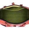 Große handgefertigte Tasche aus echtem Ziegenleder Duffle Bag Reisetasche Turnbeutel Wochenendtasche