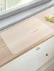 Silicone fino a fino a finitura Lavabile in lavastoviglie Tappetino di protezione per piano di lavoro 60×80cm Tappetino, Semitrasparente, Resistente al calore 260℃, Resistente al freddo -60℃