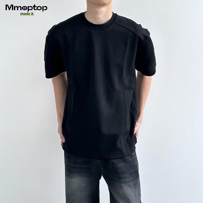 MMOPTOP Men s Retro Loose Fit Short Sleeve T-Shirt 2XL
