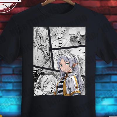 Frieren Anime Tshirt For Anime Nerd, Sousou No Frieren Gifts Tee, Manga Lover Gifts For Man And Women T-Shirt, Frieren Beyond Journeys End