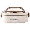Ru Han Portable Divided Lunch Box with Cutlery