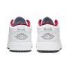 (GS) Air Jordan 1 Low 'White Gym Red Black' Kids' 553560-164