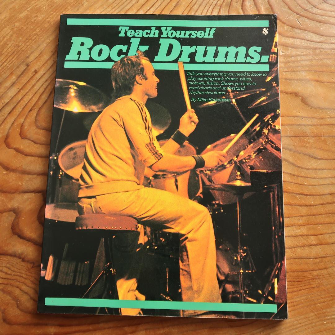 

[USED] Sale! Teach Yourself Rock Drums drum textbook