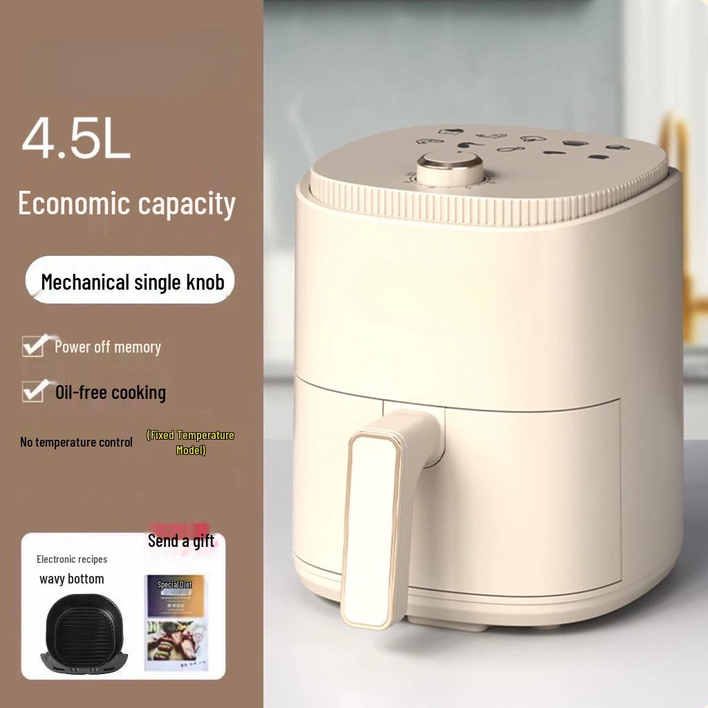 Elegancki Wielofunkcyjny Beztłuszczowy Elektryczny Frytkownica Powietrzna z Diamentowym Wzorem