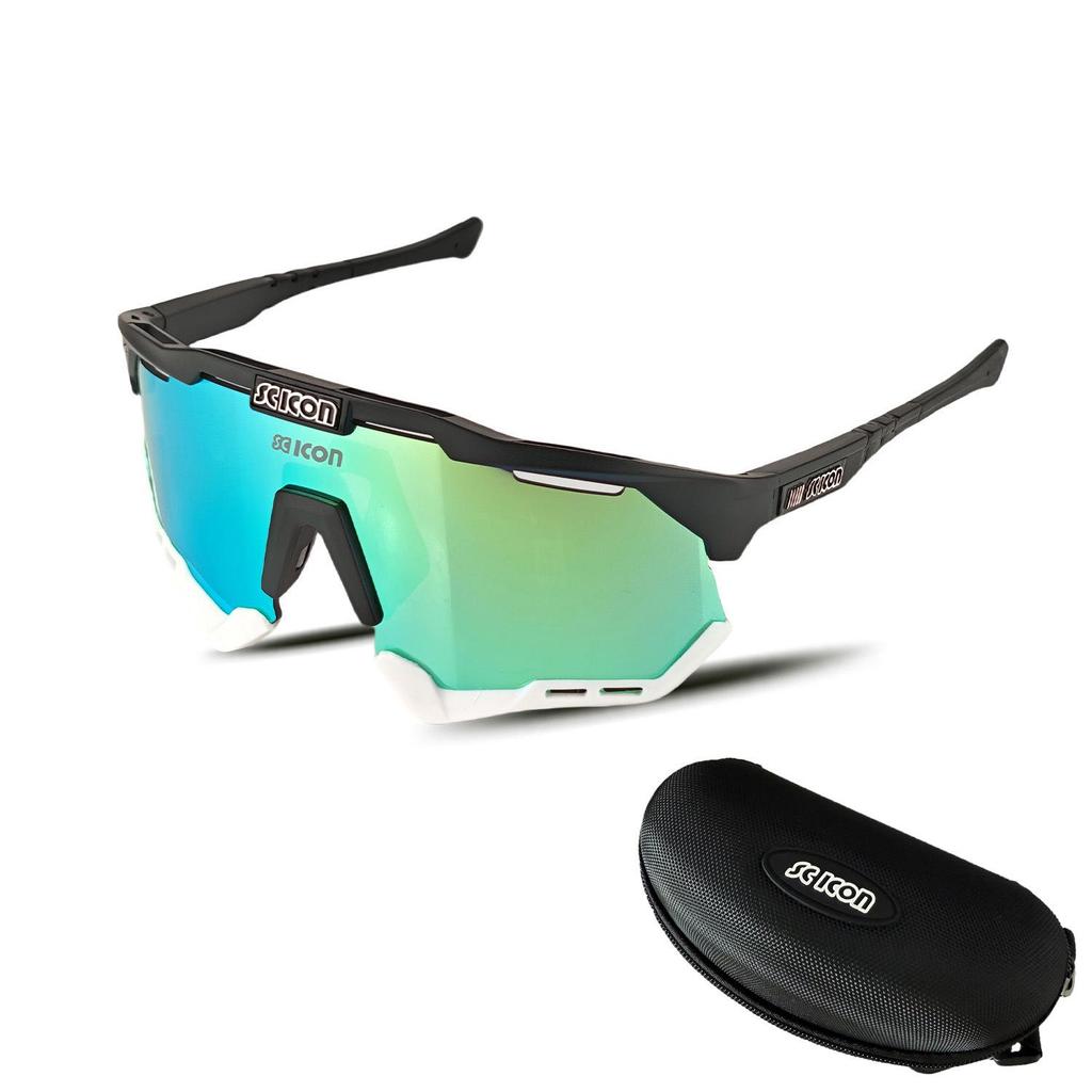 Lunettes de cyclisme polarisées unisexes - Haute définition, Protection solaire coupe-vent pour le vélo