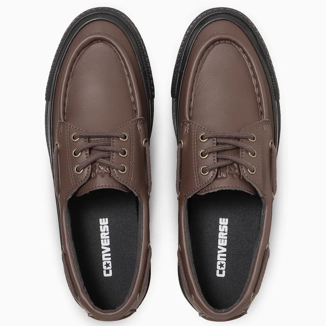 Converse ALL STAR CHUNK MS OX Dark Size cm Sneakers, Brown/Black, 22.0