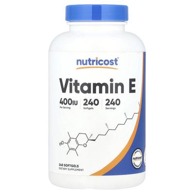 Vitaminas E, 180 mg (400 TV), 240 minkštųjų kapsulių