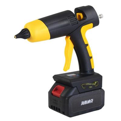 HSDIC Industrial-Grade Cordless Hot Melt Glue Gun with Digital Temperature Control