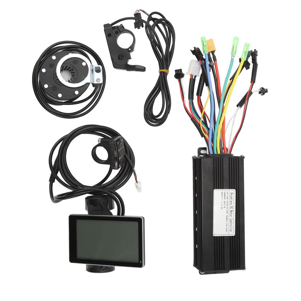 30A Sinewave 3 moduser Motorkontroller LCD M5 Display Panel Tommelgass Elektrisk sykkel Lithium