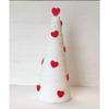 12/15/20cm Romantic Valentine's Day Love Christmas Tree Tabletop Decoration, Heart Decorative Proposal Wedding Party Scene Decoration