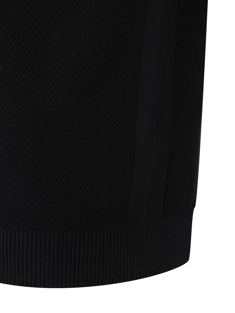 And Z Men'S Machine Washable Knit Collared Long Sleeve Tee_Blg1Et1002Bk