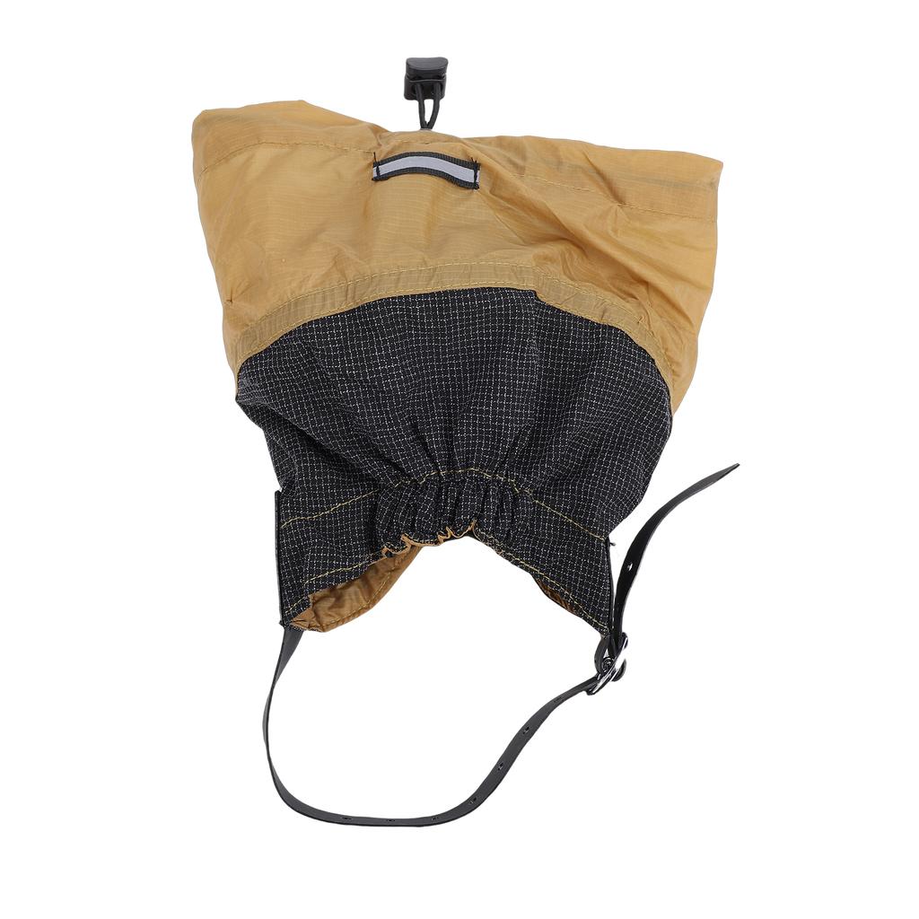 Krátké návleky potažené silikonem pro turistiku a trailový běh 4bodový systém upevnění Plné krytí nohou Písek Sníh