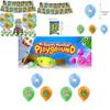 My Singing Monster Party Banner Set With Monster Balloons For Birthday Celebration Decor