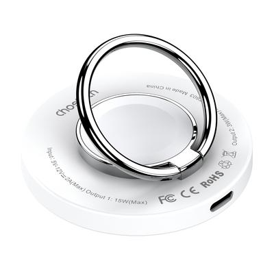 MagSafe kabelloses Ladegerät für iPhone mit Halterung 15W weiß