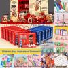 Children's Day Nezha Party Favor Box: Stationery Set & Reward Blind Box for Kindergarten and Primary Students